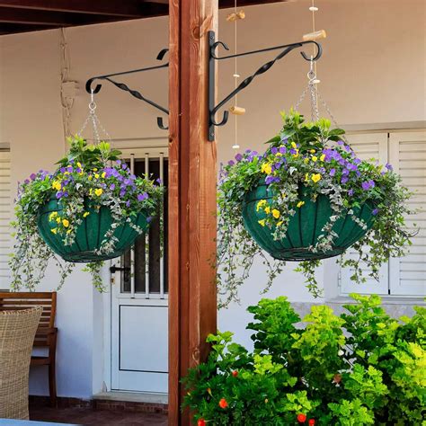 metal plant hangers for outdoors